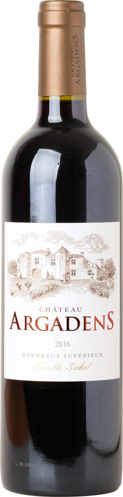 Château d'Argadens, Bordeaux Supérieur 2016 0,75 l