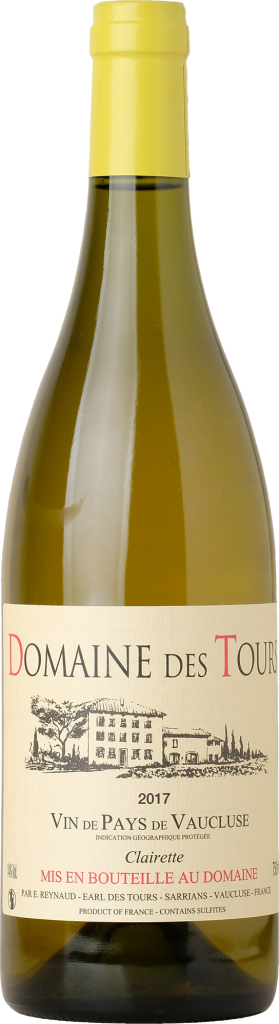 Vin de Pays blanc Domaine des Tours 2017 0,75 l