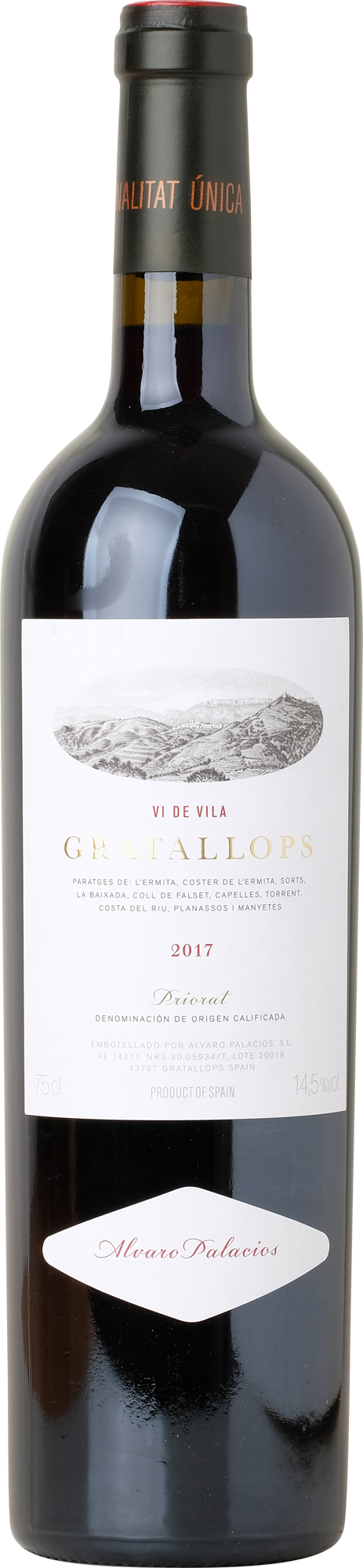 Gratallops, Priorat 2017 0,75 l